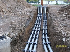 Buried Electric Cable